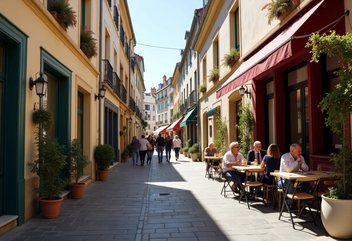 saint-malo activités : trésors cachés des ruelles malouines -  rue pavée