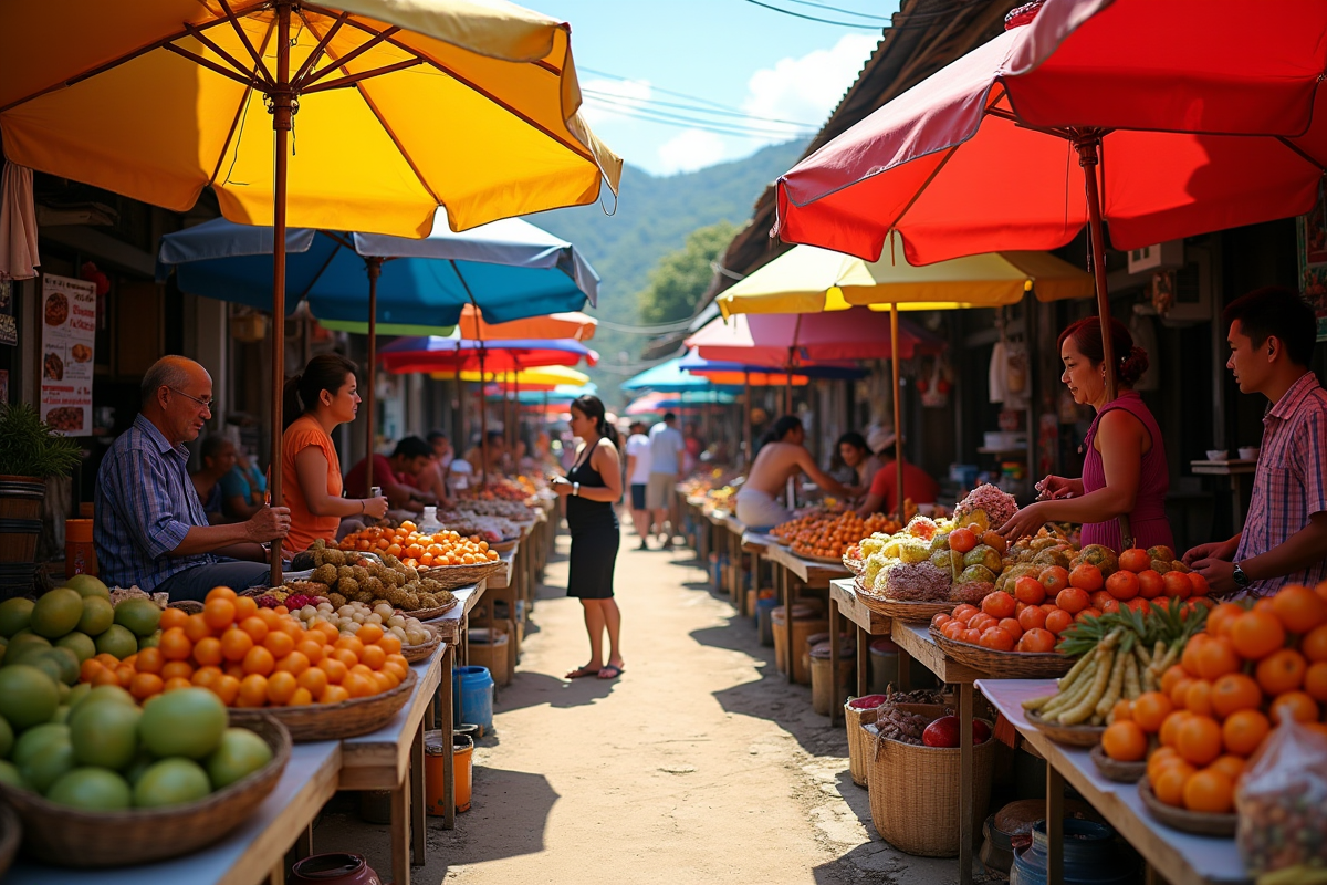 marché alimentaire