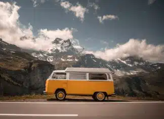 un van pour un road trip